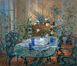 Conservatoire avec Verre Bleu